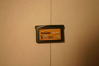 The Incredibles Finding Nemo 2 Games in 1 Game Boy Advance SP Free