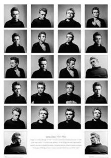  James Dean Poster Full Size Collage Great Quote