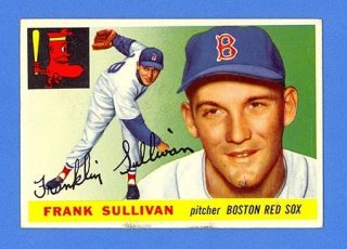 FRANK SULLIVAN 1955 TOPPS #106   RC   NO CREASES SUPERB