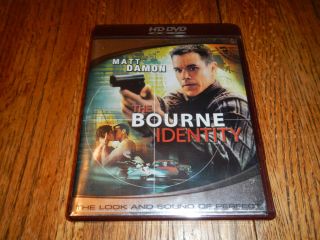  Bourne Identity HD DVD 2007 Matt Damon Franka Potente US Region PG 13