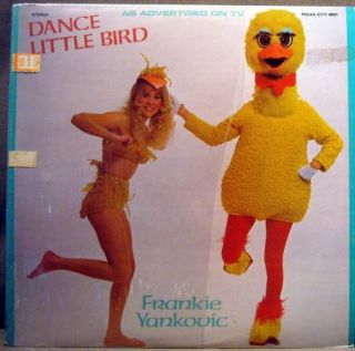 Dance Little Bird Frankie Yankovic LP Cheesecake Cover