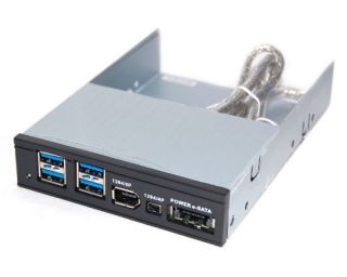 BYTECC BYTECC 3 5 in USB3 0 Firewire 400 Power E SATA Combo Internal