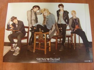 SHINee Japan The First Album Official Poster K Pop New