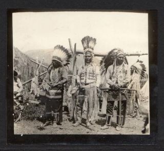  Photo American Indians Indian Chiefs by Photographer Fred Kiser