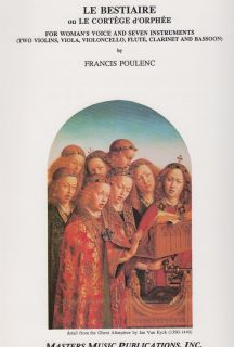 LE BESTIAIRE by Francis Poulenc