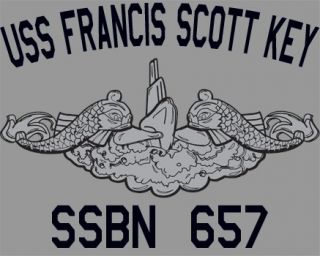 In this case this design is USS Francis Scott Key SSBN 657.