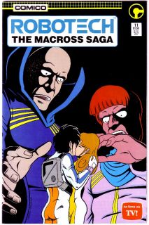 Comico Comics Robotech The Macross Saga Comic Issue 11