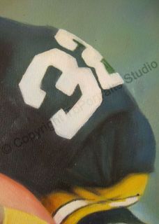 Franco Harris Pittsburgh Steelers Canvas Oil Painting