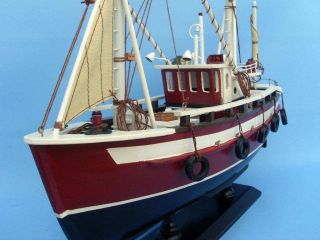 838 model fishing boat fb214 wooden5