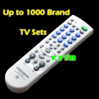 features universal remote controller for tv sets can control most