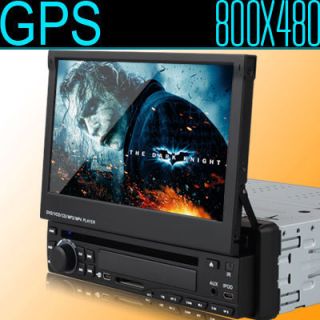  DIN Car DVD Player GPS Navigation Analog TV Bluetooth Free Cam
