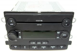 Ford Five Hundred 2007 Original Car Audio Factory 6 Disc CD Player