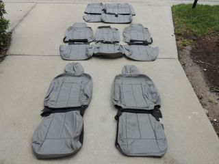 Ford Expedition XLT Leather Seat Covers Interior Seats 2009 2010 2011