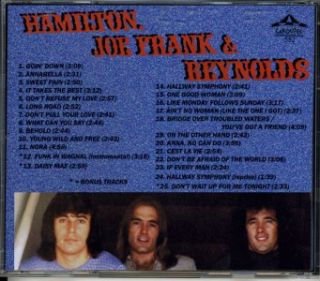 Hamilton Joe Frank and Reynolds CD 2 LPS on 1 CD New SEALED 25 Tracks