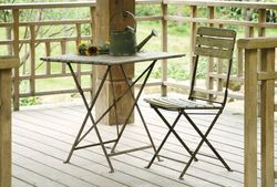 Country Bistro Table Chairs Antique Painted Chic