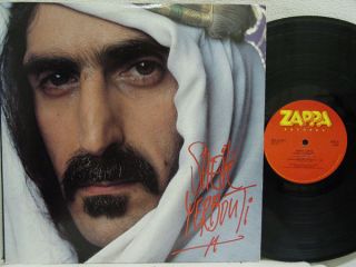 FRANK ZAPPA   Sheik Yerbouti LP (1st US Pressing on ZAPPA, RL