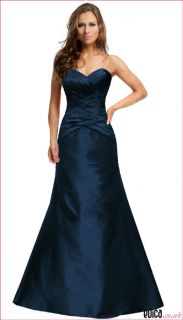  Blue Bridesmaid Evening Prom Ball Cruise Dress Gown UK8 UK22