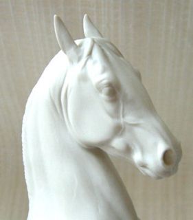Franklin Porcelain Bisque Horse Figurine Lipizzaner Levade Pamela Du
