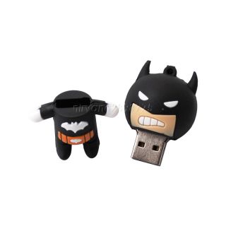 New 16G 16GB Cartoon Batman USB Memory Stick Flash Pen Drive
