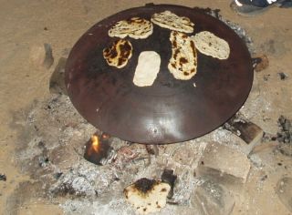  SAJ Tava/Tawa/Markook Flat Bread Pita Roti Chapati Naan Maker baked