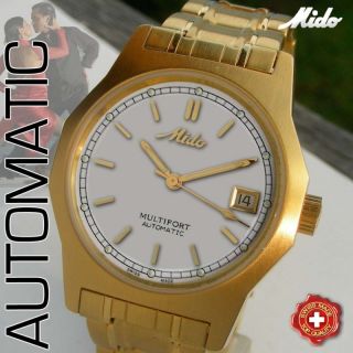 MIDO AUTOMATIC 2824, MULTIFORT, WHITE DIAL, REF. 8823 IN BOX WITH