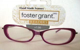 Foster Grant Reading Glasses +1.00 Fuschia HR10A