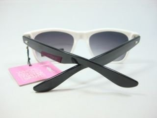 Foster Grant Black white Unisex Wayfarer Sunglasses TG1010 New
