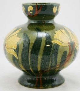 Arts Crafts Vase 1896 1900 Frederick Hurten Rhead Style Mint