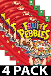 Post Fruity Pebbles American Cereal Frooty Fruiti Box