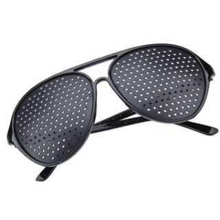Pin Hole Perforating Glasses for Relaxing Training Eye