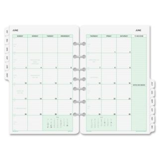  Timer 87229 2 Pages per Month January December Calendar Refills