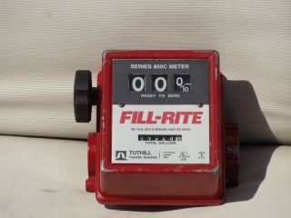 Fill Rite Series 800C Fuel Pump Meter Tuthill Gas Diesel Meter