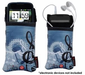 alpine flip e camera case with microfiber cloth blue music condition
