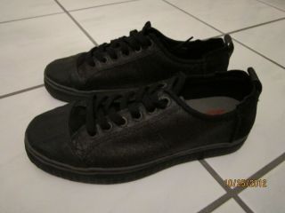 Sorel Sentry Sneaker Lea Leather Man Black Shoes Brand New