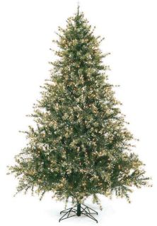 this pre lit flocked mixed pine artificial evergreen christmas tree