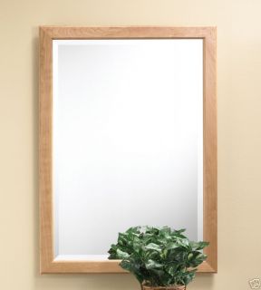 Cherry Framed Bathroom Vanity Decorative Mirror New 437