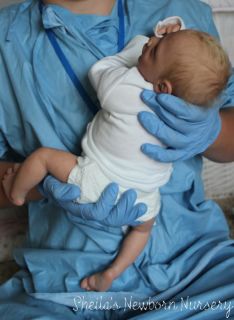 Sheilas Newborn Nursery Reborn Simon by Brit Klinger