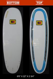 Compact Mini Longboard Surfboard 5 Fin FCS Round Nose Noserider