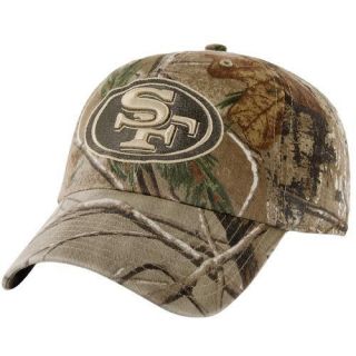 47 Brand San Francisco 49ers Franchise Fitted Hat Realtree Camo