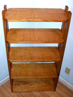 Bookcase Bookshelf Arts Crafts Mission Tiger Oak Shelf