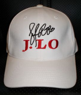 Jennifer Lopez J Lo Cap Hat with Stitched Autograph