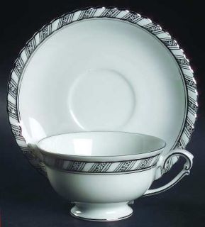 manufacturer franconia krautheim pattern palladina piece cup saucer