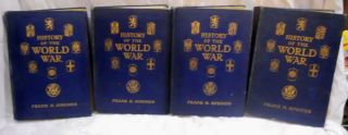 History of The World War by Frank H Simonds Volumes 2 5 HC