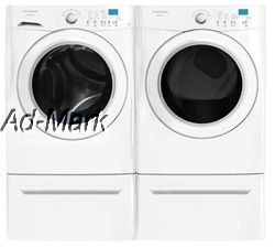Frigidaire Ultra Capacity Washer and Steam Dryer FAFW3921NW FASE7021NW