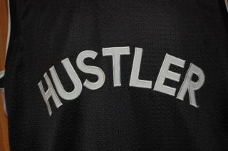 Hustler Flynt 74 Black Basketball Jersey Shirt Mens XL