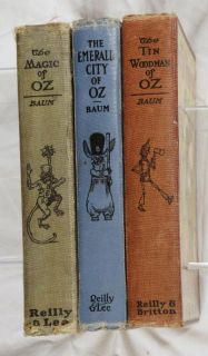 Vintage 1900s Lot of 30 L Frank Baum oz Books First Early Editions
