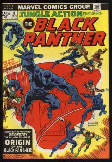  ACTION #8 Jan 1974 Origin BLACK PANTHER Rich BUCKLER Art MARVEL Comics