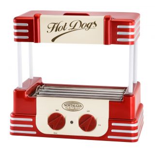 The Retro Hot Dog Roller brings back memories of classic diners, ball