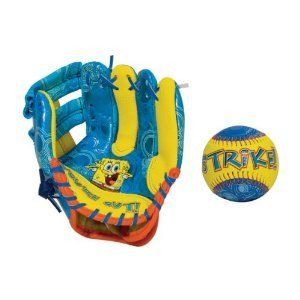 Franklin Sports Sponge Bob SquarePants Air Tech Kids Baseball Glove