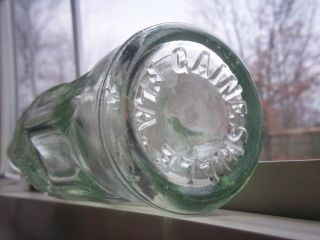 Old Vintage Coca Cola Soda Water Bottle Gainesville FL Mint